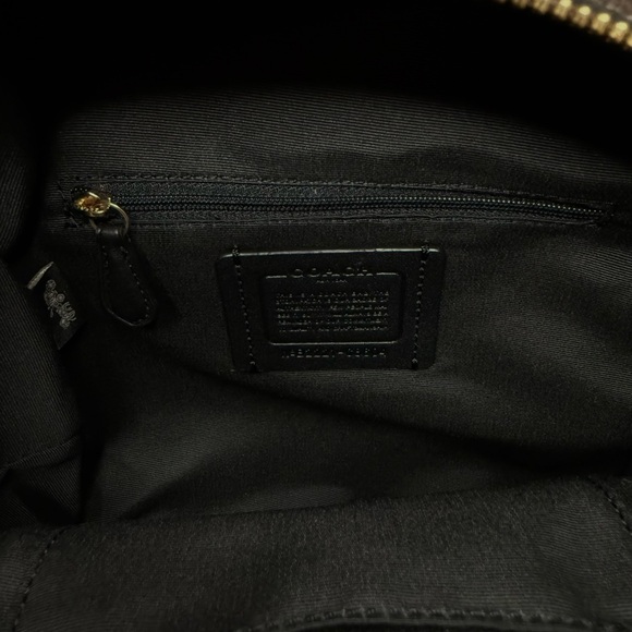 🎒 Coach Brown and Black Mini Court Backpack 🎒 - Picture 4 of 7